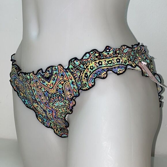 🔥🏖VICTORIA SECRET  swimsuit top 36C//push-up/bottom Small  New#7 - Picture 7 of 8